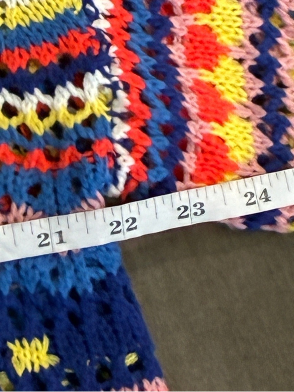 Beginning Boutique Bold and Beautiful Crochet Sweater - Size Small/Medium - Picture 10 of 14